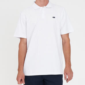HUFFER CLASSIC POLO/3BALL WHITE