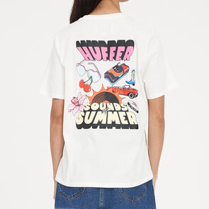 HUFFER CLASSIC TEE 170/HUFFER SOUNDS CHALK