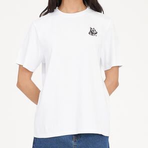 HUFFER CLASSIC TEE 170/SCHNAUZER WHITE