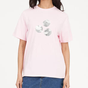 HUFFER CLASSIC TEE 170/STENCIL PRIMROSE