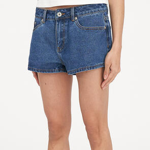 HUFFER DENIM MICRO SHORT RODEO BLUE