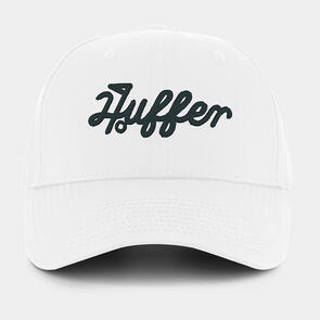 HUFFER GOLF GOLF CAP/PAR 97 WHITE