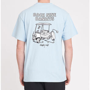 HUFFER GOLF SUP TEE 220/BANDITS ICE BLUE