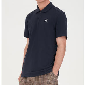 HUFFER GOLF TECH ZIP POLO/NAVY