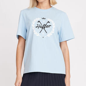 HUFFER GOLF GOLF WOMENS CLASSIC TEE 170/LEGACY ICE BLUE