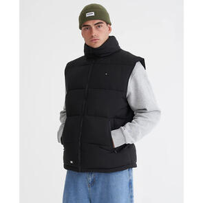 HUFFER BOX PUFFER VEST BLACK