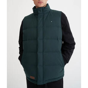 HUFFER MENS CLASSIC DOWN VEST HRGBNE FOREST