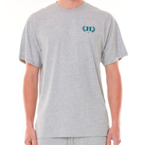 HUFFER MENS CLASSIC TEE/FLIPPING GREY MARLE