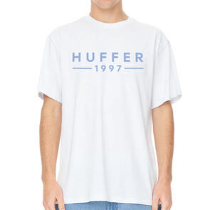 HUFFER MENS SUP TEE/BOARDING WHITE
