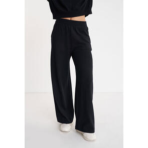 HUFFER MERINO LOUNGE PANT BLACK