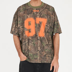 HUFFER MESH BOX TEE WOODHILL CAMO