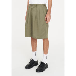 HUFFER PLEATED BAGGY SHORT KHAKI