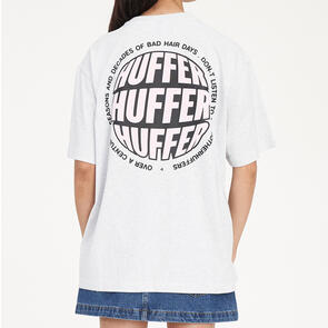 HUFFER RELAX TEE 220/AMP SILVER MARLE