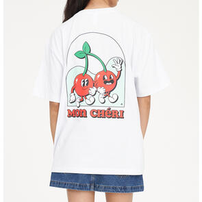 HUFFER RELAX TEE 220/MON CHERI WHITE