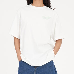 HUFFER RELAX TEE 220/MONOGRAM CHALK