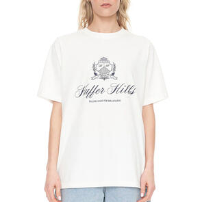 HUFFER RELAX TEE/THE HILLS CHALK