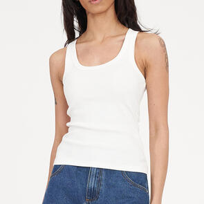 HUFFER SCOOP RIB TANK CHALK