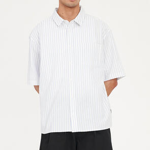 HUFFER SS OXFORD SHIRT Y2K BLUE