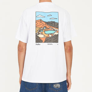 HUFFER SUP TEE 190/CROSSING CRATERS WHITE