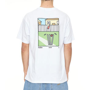 HUFFER SUP TEE 190/FENCED WHITE