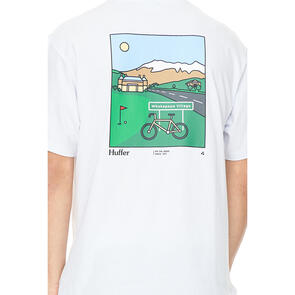 HUFFER SUP TEE 190/HIT THE ROAD WHITE
