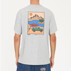HUFFER SUP TEE 190/IN TENTS GREY MARLE