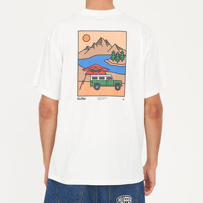 HUFFER SUP TEE 190/IN TENTS CHALK