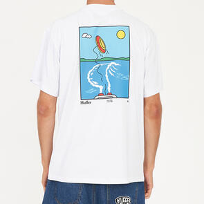 HUFFER SUP TEE 190/SEND IT WHITE