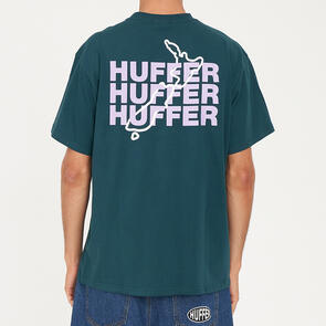 HUFFER SUP TEE 190/STACKED AS DEEP EMERALD