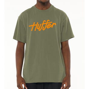 HUFFER MENS SUP TEE/CREAM KHAKI