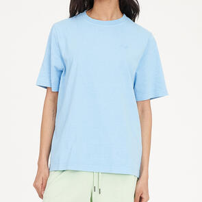 HUFFER WOMENS PREMIER TEE BLUE GLEAM