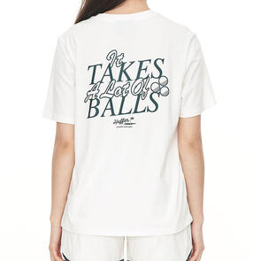 HUFFER WOMENS CLASSIC TEE 170/BALLSY CHALK