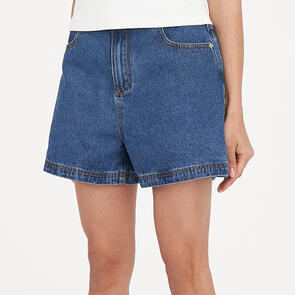 HUFFER WREN DENIM SHORT RODEO BLUE