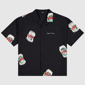 HUFFER X STEINLAGER BOX PARTY SHIRT/CRUSHING IT BLACK