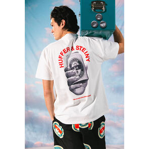 HUFFER X STEINLAGER BLOCK TEE 220/HANDY CHALK