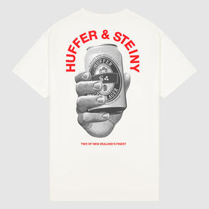 HUFFER X STEINLAGER BLOCK TEE 220/HANDY CHALK