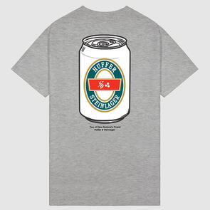 HUFFER X STEINLAGER SUP TEE/CANDY GREY MARLE
