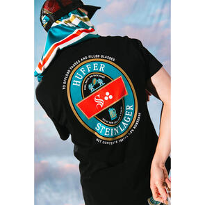 HUFFER X STEINLAGER SUP TEE/OFFLOAD BLACK
