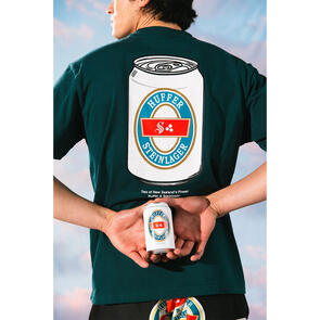 HUFFER X STEINLAGER SUP TEE/CANDY EMERALD