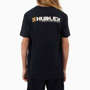 HURLEY BOYS IRONSIDE TEE BLACK