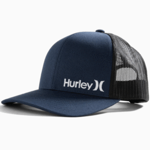 HURLEY CORP TRUCKER HAT INSIGNIA BLUE