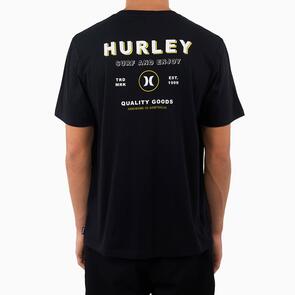 HURLEY EAST COAST TEE BLACK