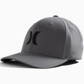 HURLEY H20 DRI ICON HAT DARK GREY