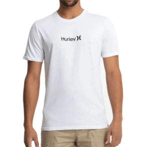 HURLEY H20 DRI OAO TEE WHITE