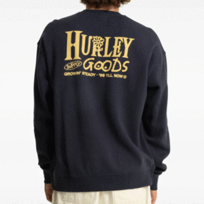 HURLEY SUPPLY GOODS CREW FLEECE AFTER MIDNIGHT