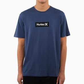 HURLEY BOX ONLY TEE VINTAGE INDIGO