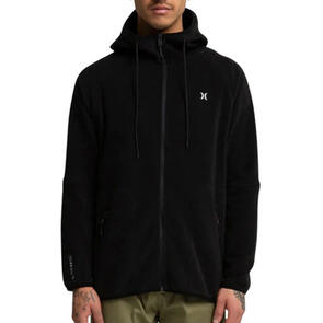 HURLEY EXPLORE 200 POLARTEC HOODY BLACK