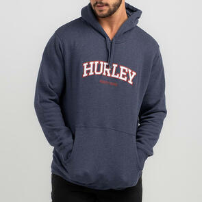 HURLEY FLOW PULLOVER HEATHER INDIGO