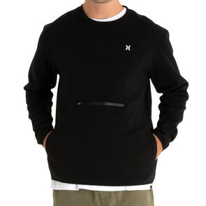 HURLEY GEO CREW BLACK