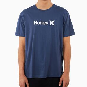 HURLEY ONE & ONLY TEE VINTAGE INDIGO